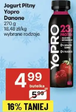 Delikatesy Centrum Jogurt Pitny Yopro Danone 270 g wybrane rodzaje oferta