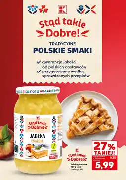 Kaufland Jabłka prażone 900 g K-Stąd Takie Dobre! oferta