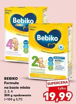 Kaufland Formuła na bazie mleka 2, 3, 4 Bebiko oferta