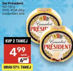 Delikatesy Centrum Ser Président Camembert, Brie oferta