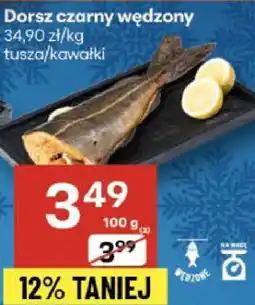Delikatesy Centrum Dorsz czarny wędzony: tuszcz/kawałki Delikatesy Centrum oferta