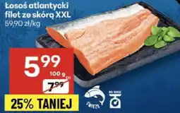 Delikatesy Centrum Łosoś atlantycki filet ze skórą XXL Delikatesy Centrum oferta