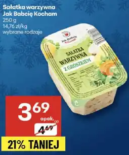 Delikatesy Centrum Sałatka warzywna Jak Babcia Kocham wybrane rodzaje oferta