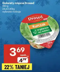 Delikatesy Centrum Galarety mięsne Drosed wybrane rodzaje oferta