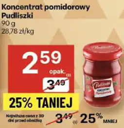 Delikatesy Centrum Koncentrat pomidorowy Pudliszki oferta