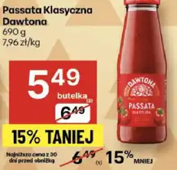 Delikatesy Centrum Passata Klasyczna Dawtona oferta