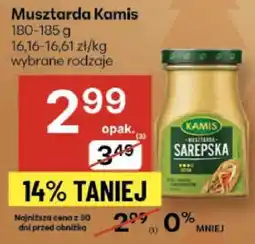 Delikatesy Centrum Musztarda Kamis wybrane rodzaje oferta