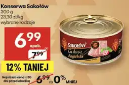 Delikatesy Centrum Konserwa Sokołów Gulasz Angielski oferta