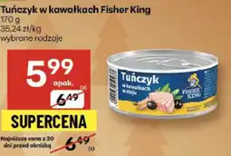 Delikatesy Centrum Tuńczyk w kawałkach Fisher King wybrane rodzaje oferta