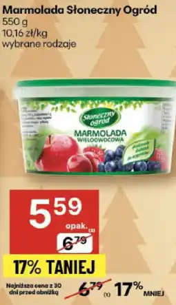 Delikatesy Centrum Marmolada Słoneczny Ogród oferta