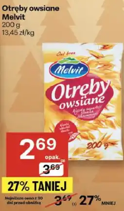 Delikatesy Centrum Otręby owsiane Melvit oferta
