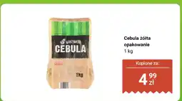 Biedronka Cebula żółta opakowanie 1 kg Biedronka oferta