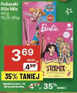Delikatesy Centrum Paluszki Stix Mix 40g Barbie oferta