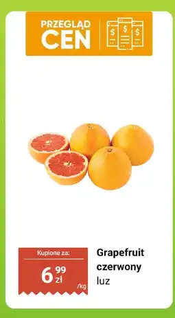 Biedronka Grapefruit czerwony luz Biedronka oferta