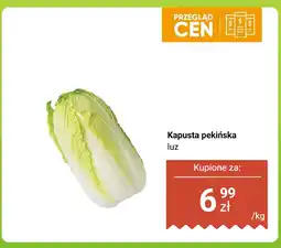 Biedronka Kapusta pekińska luz Biedronka oferta