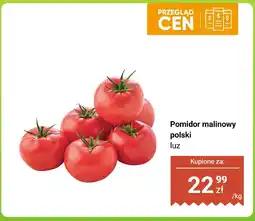 Biedronka Pomidor malinowy polski luz Biedronka oferta