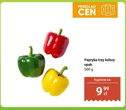 Biedronka Papryka trzy kolory opak. Biedronka oferta