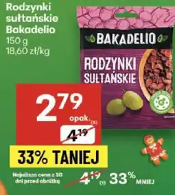 Delikatesy Centrum Rodzynki sułtańskie Bakadelio 150g oferta