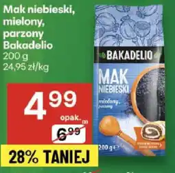 Delikatesy Centrum Mak niebieski, mielony, parzony Bakadelio 200g oferta
