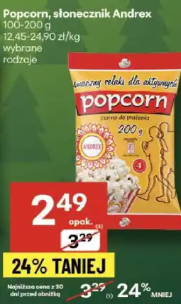 Delikatesy Centrum Popcorn Popcorn, słonecznik Andrex oferta