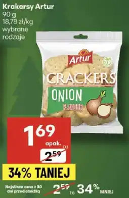 Delikatesy Centrum Krakersy Krakersy Artur Onion oferta