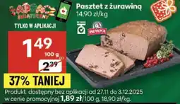 Delikatesy Centrum Pasztet z żurawiną Pamapol oferta