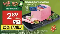 Delikatesy Centrum Szynka konserwowa Delikatesy Centrum oferta