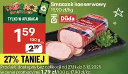 Delikatesy Centrum Smaczek konserwowy Duda oferta