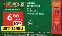 Delikatesy Centrum Salami Tarczyński oferta