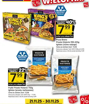 Hitpol Frytki Proste Historie Iglotex (proste, karbowane) oferta