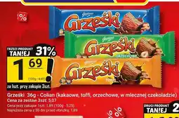 Hitpol Wafelek Grzeski 36g - Colian (kakaowe, toffi, orzechowe, w mlecznej czekoladzie) oferta