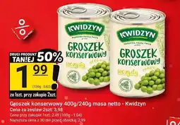 Hitpol Groszek konserwowy 400g/240g masa netto - Kwidzyn oferta