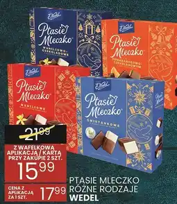 Wafelek Ptasie Mleczko różne rodzaje Wedel oferta