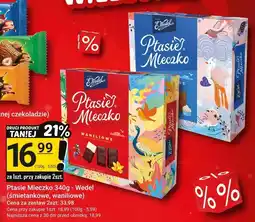 Hitpol Chusteczki higieniczne Ptasie Mleczko 340g - Wedel (śmietankowe, waniliowe) oferta