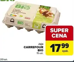 Globi Jaja CARREFOUR BIO 15 szt oferta
