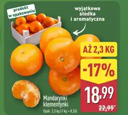 ALDI Mandarynki oferta