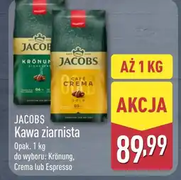 ALDI Kawa ziarnista Jacobs oferta