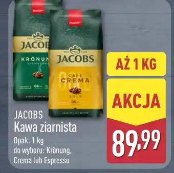 ALDI Kawa ziarnista Jacobs oferta
