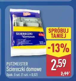 ALDI Ściereczki Putzmeister oferta