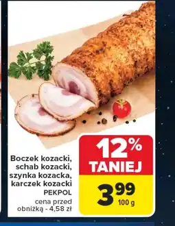 Carrefour Boczek Pekpol oferta
