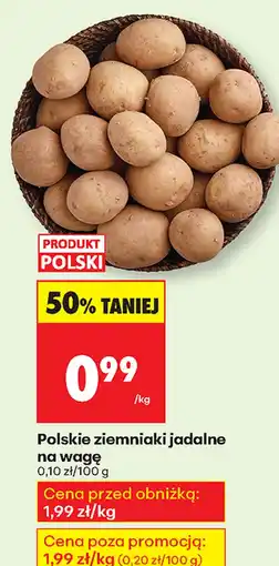 Biedronka Ziemniaki Polski oferta