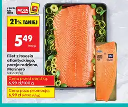 Biedronka Filet z łososia Marinero oferta