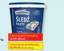 Biedronka Śledź Marinero oferta