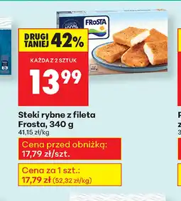 Biedronka Stek rybny Frosta oferta