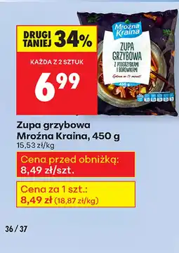 Biedronka Zupa Mroźna Kraina oferta