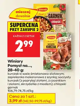 Biedronka Pomysł na Winiary oferta