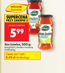 Biedronka Sos Łowicz oferta