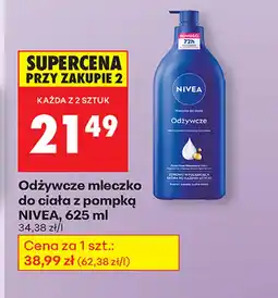 Biedronka Mleczko do ciała Nivea oferta