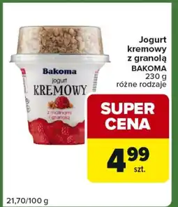 Carrefour Express Jogurt Bakoma oferta