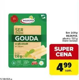 Globi Ser gouda - plastry Mlekpol oferta